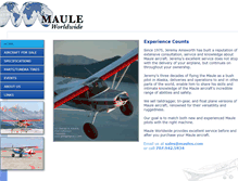 Tablet Screenshot of maules.com